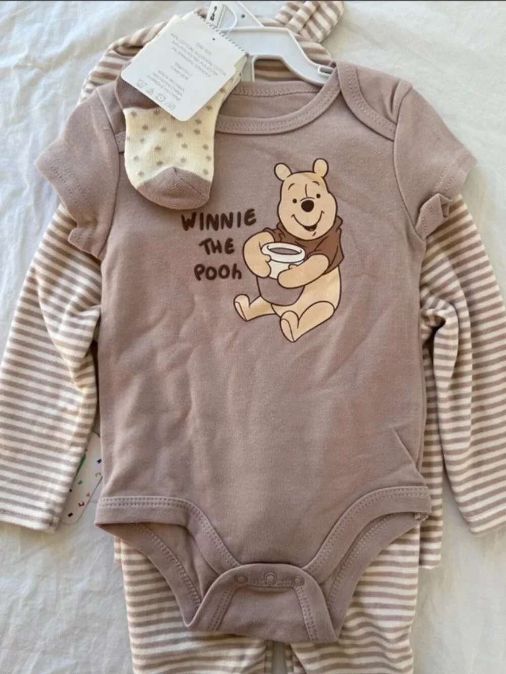 Disney Baby Winnie the Pooh 5 Piece Set- Size 6-9M